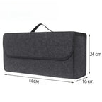 Foldable Felt Trunk Storage Organizer