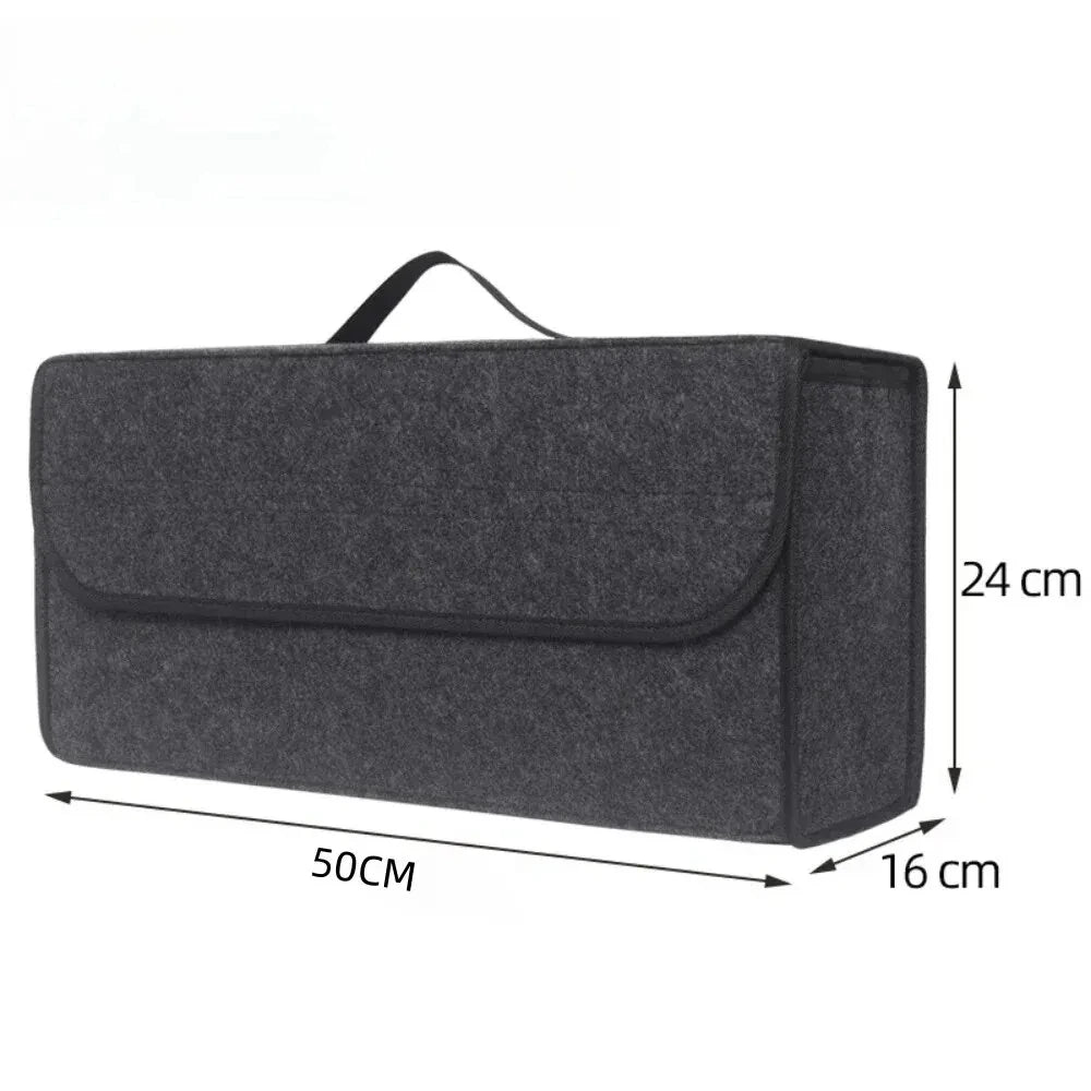Foldable Felt Trunk Storage Organizer
