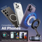 Vacuum Suction Magnetic Phone Mount