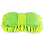 Scratch-Free Microfiber Car Wash Sponge Mitt with Hand Strap