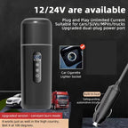 Portable 12V 24V Stainless Steel Car Kettle 500ml