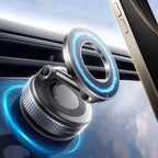 MagSafe car phone mount with rotating ring holder