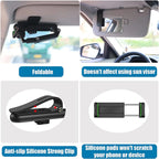 Sun Visor Phone Mount with Adjustable Arm
