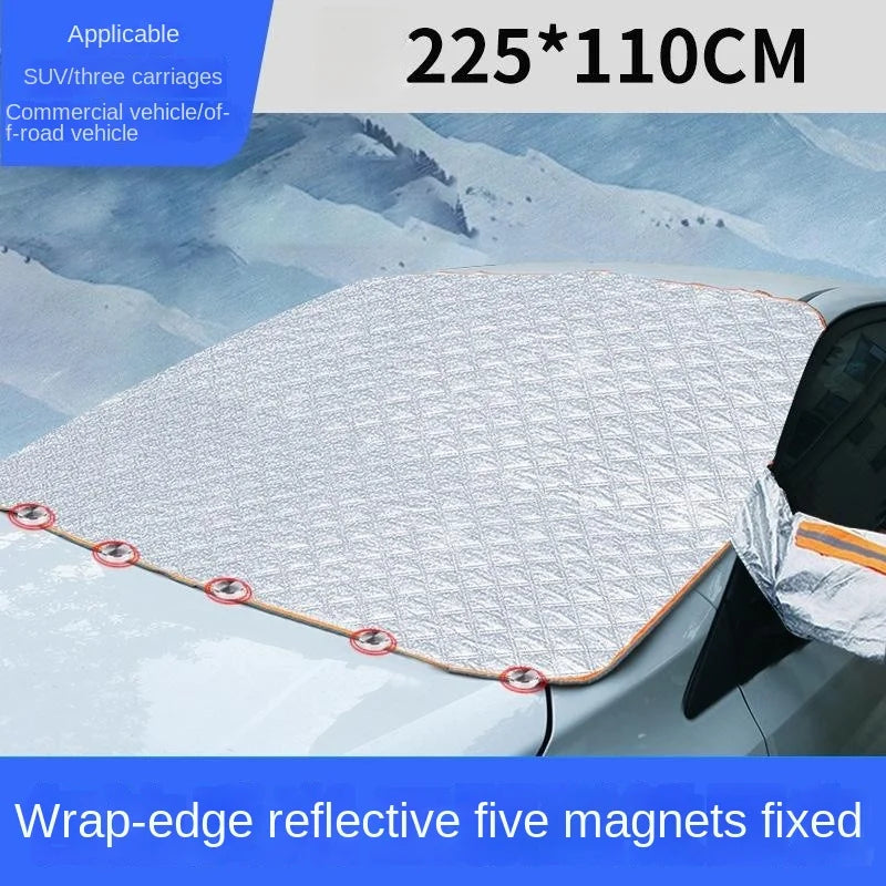 All-Season Magnetic Windshield Snow & Sun Cover