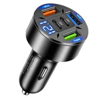 250W 5-Port Fast Car Charger for Phones & Devices