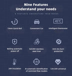 Portable 12V 24V Stainless Steel Car Kettle 500ml