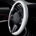 Premium Universal Carbon Fiber Steering Wheel Cover