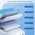All-Season Magnetic Windshield Snow & Sun Cover
