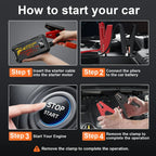 Ultra-Power Emergency Car Jump Starter & Portable Power Bank