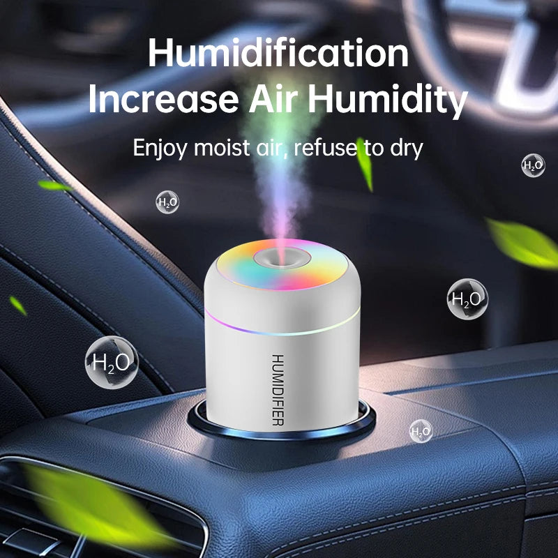 GlowRing Car Aroma Diffuser and Humidifier