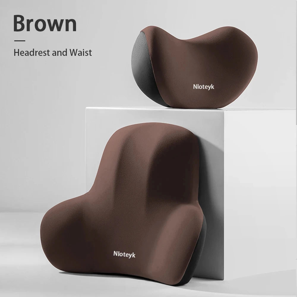Instant Comfort Car Neck & Lumbar Pillow