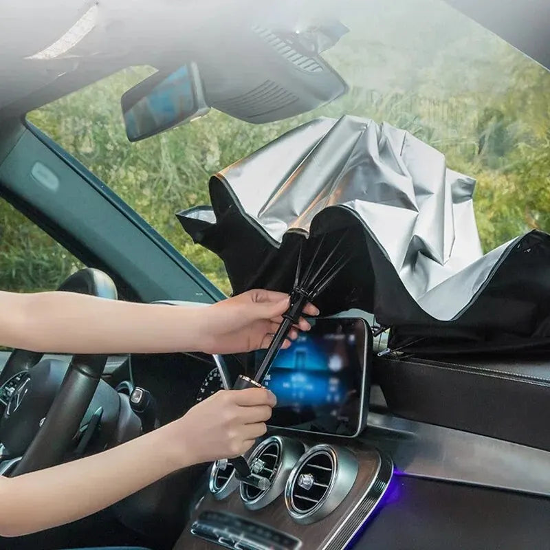 Windshield Sunshade Umbrella Folding Parasol