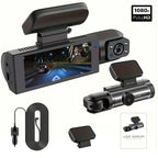 Dual Lens FHD Dash Cam Cabin View Night Vision Recorder