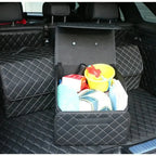 Foldable Leather Trunk Organizer Box – Extra Storage