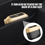 Mini Car Trash Can with Press-Open Lid
