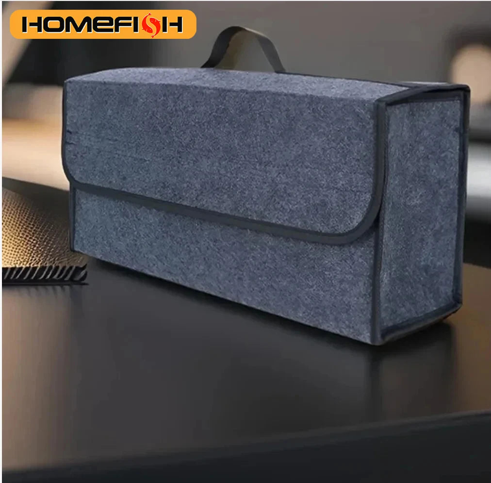 Foldable Felt Trunk Storage Organizer